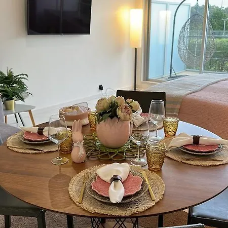 Golf Quinta Da Barca, River View, Pool, Tennis, Wifi Apartment Esposende